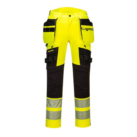 Portwest DX442 Class 2 DX4 Hi-Vis Detachable Holster Pocket Trousers