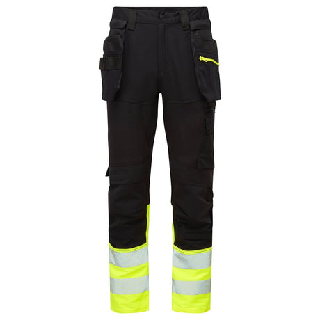 Portwest DX457 DX4 Hi-Vis Class 1 Detachable Holster Pocket Craft Trousers
