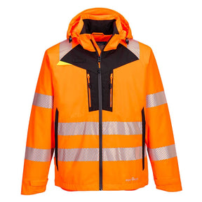 Portwest DX462 Waterproof DX4 Hi-Vis Rain Jacket