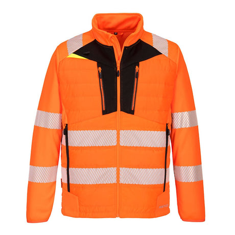 Portwest DX473 Class 2 DX4 Hi-Vis Hybrid Baffle Jacket