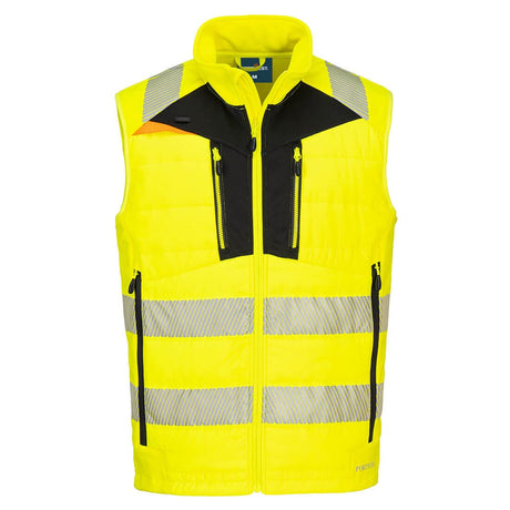 Portwest DX479 DX4 Hi-Vis Hybrid Baffle Bodywarmer