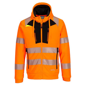 Portwest DX484 Class 2 DX4 Hi-Vis Zip Hoodie