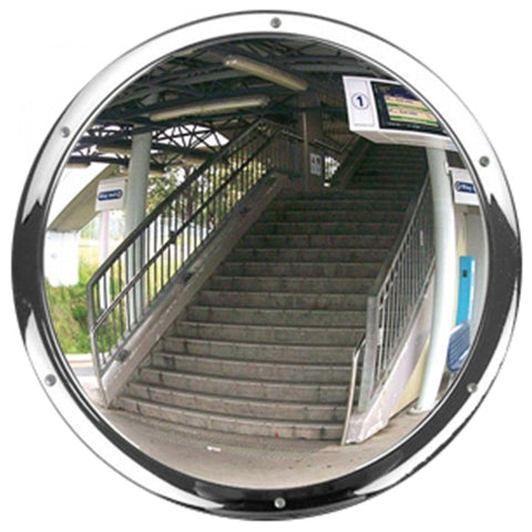 Detective-wall-observation-mirror-round-indoor-use-wall-mounted-convex-blind-spot-surveillance-security-warehouse-parking-lot-acrylic-retail-stores-anti-theft-offices-corner-elevators-safety-airports-supermarket-driveways-offices