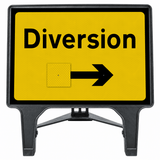 Diversion Reversible Arrow 1050x750mm 2702a Q-Sign