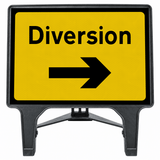 Diversion Right 1050x750mm 2702a Q-Sign