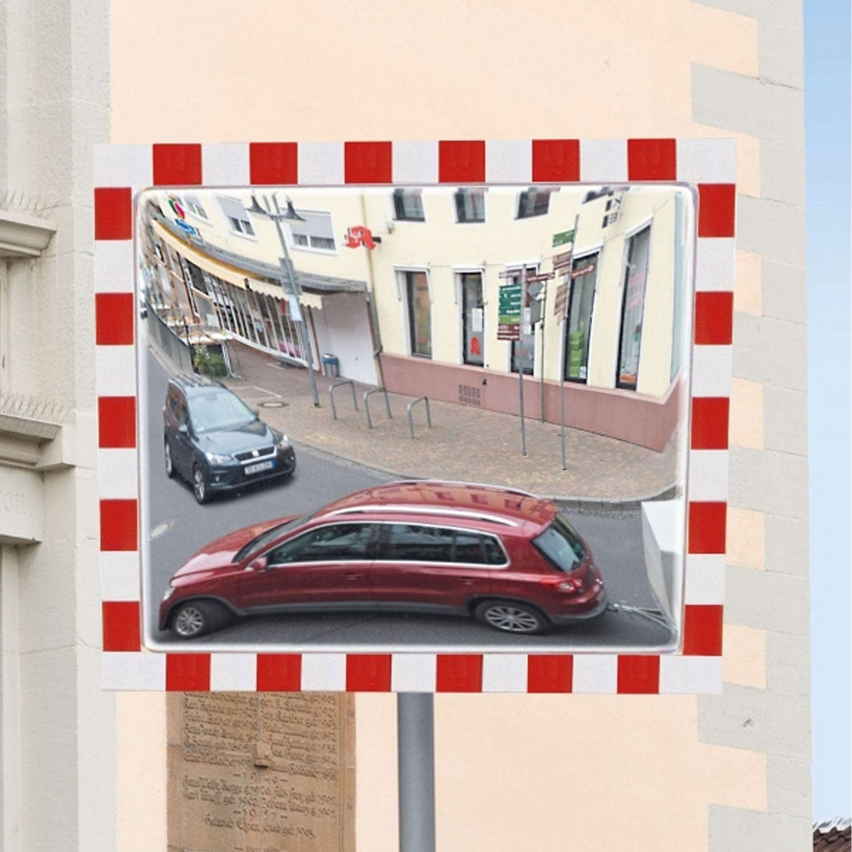 Durabel Stainless Steel Traffic Mirror