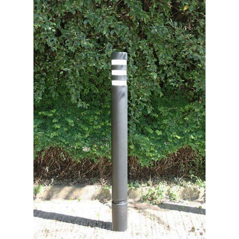 EB300-compliant-plastic-bollards-BS83002001-retail-parks--traffic-bollard-durable-high-visibility-contrasting-reflective-colour-sleeve-galvanised-steel-car-parks-shopping-centres-MDPE-recyclable