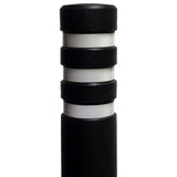 EB300-compliant-plastic-bollards-BS83002001-retail-parks--traffic-bollard-durable-high-visibility-contrasting-reflective-colour-sleeve-galvanised-steel-car-parks-shopping-centres-MDPE-recyclable