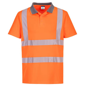 Portwest EC10 Class 2 Eco Hi-Vis Polo Shirt S/S (6 Pack)