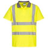 Portwest EC10 Class 2 Eco Hi-Vis Polo Shirt S/S (6 Pack)