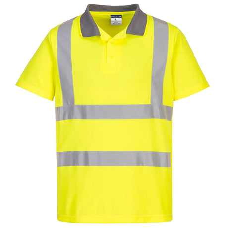 Portwest EC10 Class 2 Eco Hi-Vis Polo Shirt S/S (6 Pack)