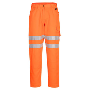 Portwest EC40 Class 2 Eco Hi-Vis Work Trousers