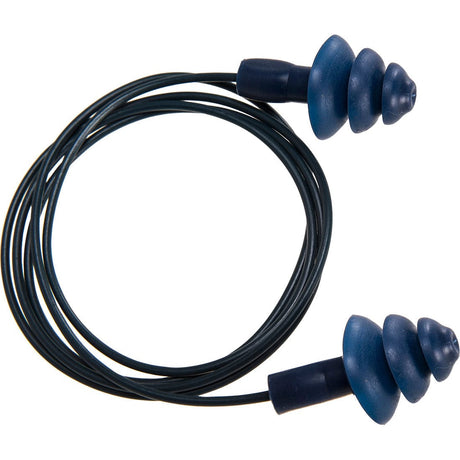Portwest EP07 Detectable TPR Corded Ear Plugs (50 Pairs)