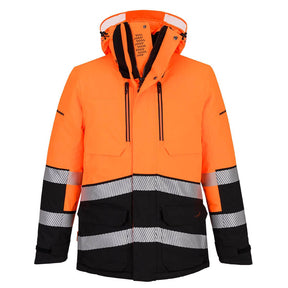 Portwest EV401 Class 3 EV4 Hi-Vis Expedition Parka Jacket