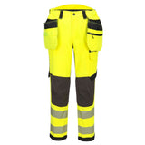 Portwest EV448 EV4 Hi-Vis Stretch Detachable Holster Class 2 Trousers