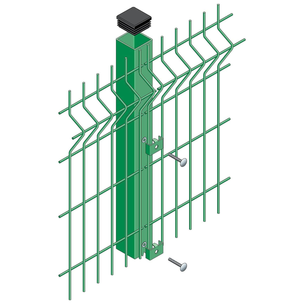 Mesh Profiled Fencing System
