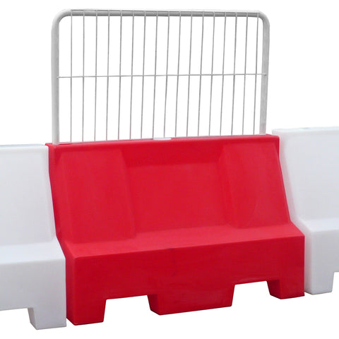 1-metre-mini-mesh-fencing-panel-extension-evo-water-filled-road-barrier-traffic-street-pedestrian-safety-barricade-system-management-flow-control-construction-regulation-vehicle-temporary-portable-collision-highway-heavy-duty-mdpe-crash-protection-events-delineation
