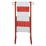Extendable-trellis-barrier-Flexi-barrier-Expandable-4,000mm-Red-White-Traffic-line-Adjustable-crowd-control-Portable-Safety-Retractable-Versatile-High-visibility-Traffic-management-Durable-Multipurpose-light-weight