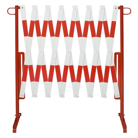 Extendable-trellis-barrier-Flexi-barrier-Expandable-4,000mm-Red-White-Traffic-line-Adjustable-crowd-control-Portable-Safety-Retractable-Versatile-High-visibility-Traffic-management-Durable-Multipurpose-red-white