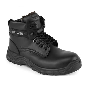 Portwest FC12 Composite Leather Winter Ankle Boot S3S SR
