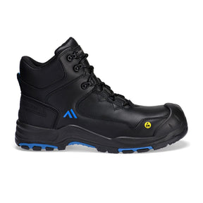 Portwest FC18 Composite Action Leather Mid Boot S3S ESD HRO SR SC FO