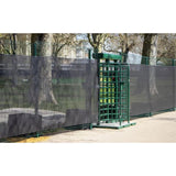 fencesafe-ped-master-turnstile-stainless-steel-cld-temporary-multi-purpose-double-wire-panel-system-sustainable-durable-construction-site-events-security-anti-climb-anti-tamper-proof-temporary-weather-resistant-recycled-hoarding-steel-wind-resistant
