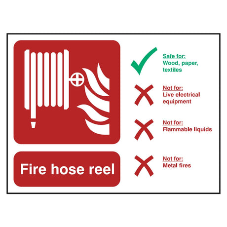 fire-hose-reel-sign-emergency-exit-fire-extinguisher-signage-evacuation-escape-hazard-identify-locate-instruct-alarm-prevention-assembly-regulations-compliance-gear-self-adhesive-rigid-PVC-foam-high-impact-polystyrene-photoluminescent-polycarbonate