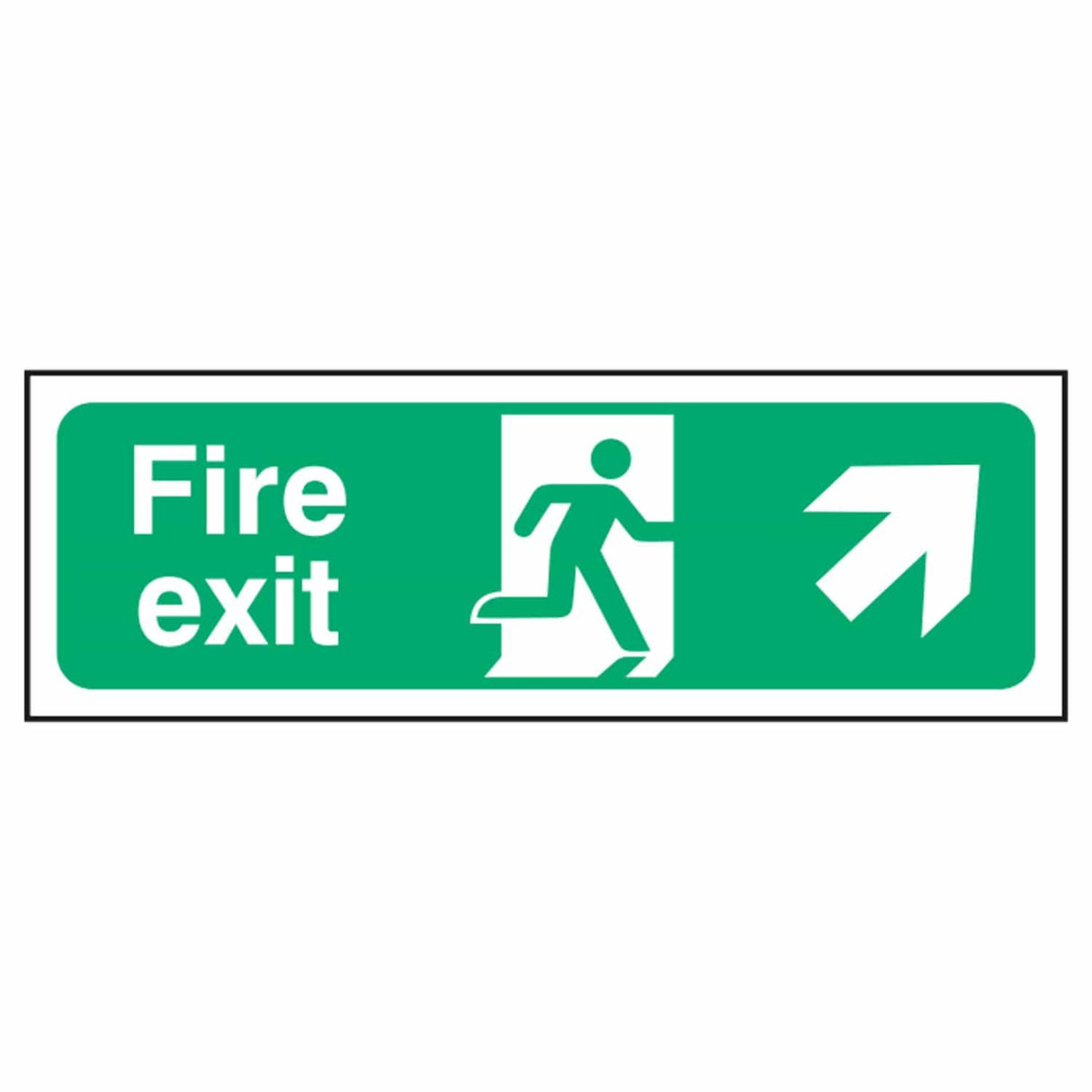 fire-exit-sign-up-right-arrow-emergency-fire-extinguisher-signage-evacuation-escape-hazard-identify-locate-instruct-alarm-prevention-assembly-regulations-compliance-gear-self-adhesive-rigid-PVC-foam-high-impact-polystyrene-photoluminescent-polycarbonate