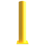 fixed-round-plain-bollard-crash-impact-high-anti-ram-vehicle-safety-perimeter-security-galvanised-steel-powder-coated-tested-heavy-duty-outdoor-street-furniture-pedestrian-modern-urban-public-space-carpark-building-protection-commercial-industrial