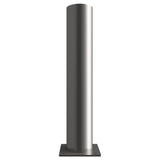 fixed-round-plain-bollard-crash-impact-high-anti-ram-vehicle-safety-perimeter-security-galvanised-steel-powder-coated-tested-heavy-duty-outdoor-street-furniture-pedestrian-modern-urban-public-space-carpark-building-protection-commercial-industrial