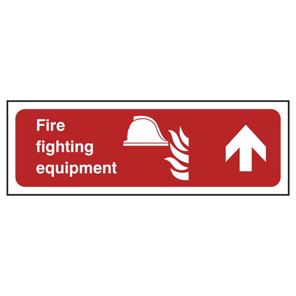 Fire Safety Signs - Fire Fighting Equipment Upwards Arrow | SSUK