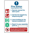 fire-action-5-point-action-sign-safety-extinguisher-signage-fire-evacuation-escape-hazard-identify-locate-instruct-prevention-regulations-compliance-gear-self-adhesive-rigid-PVC-foam-high-impact-polystyrene-photoluminescent-polycarbonate
