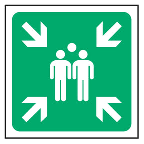 fire-assembly-point-safety-extinguisher-signage-evacuation-escape-hazard-identify-locate-instruct-alarm-prevention-assembly-regulations-compliance-gear-self-adhesive-rigid-PVC-foam-high-impact-polystyrene-photoluminescent-polycarbonate