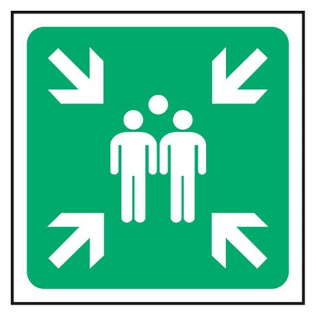 fire-assembly-point-safety-extinguisher-signage-evacuation-escape-hazard-identify-locate-instruct-alarm-prevention-assembly-regulations-compliance-gear-self-adhesive-rigid-PVC-foam-high-impact-polystyrene-photoluminescent-polycarbonate