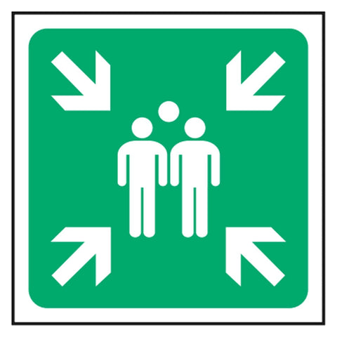 fire-assembly-point-safety-extinguisher-signage-evacuation-escape-hazard-identify-locate-instruct-alarm-prevention-assembly-regulations-compliance-gear-self-adhesive-rigid-PVC-foam-high-impact-polystyrene-photoluminescent-polycarbonate