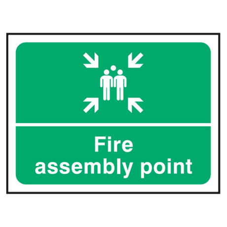 fire-assembly-point-safety-extinguisher-signage-evacuation-escape-hazard-identify-locate-instruct-alarm-prevention-assembly-regulations-compliance-gear-self-adhesive-rigid-PVC-foam-high-impact-polystyrene-photoluminescent-polycarbonate