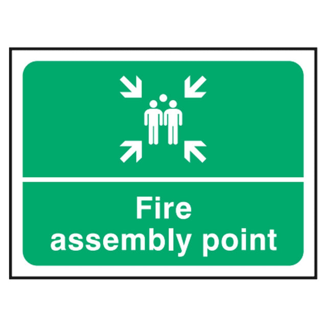 fire-assembly-point-safety-extinguisher-signage-evacuation-escape-hazard-identify-locate-instruct-alarm-prevention-assembly-regulations-compliance-gear-self-adhesive-rigid-PVC-foam-high-impact-polystyrene-photoluminescent-polycarbonate