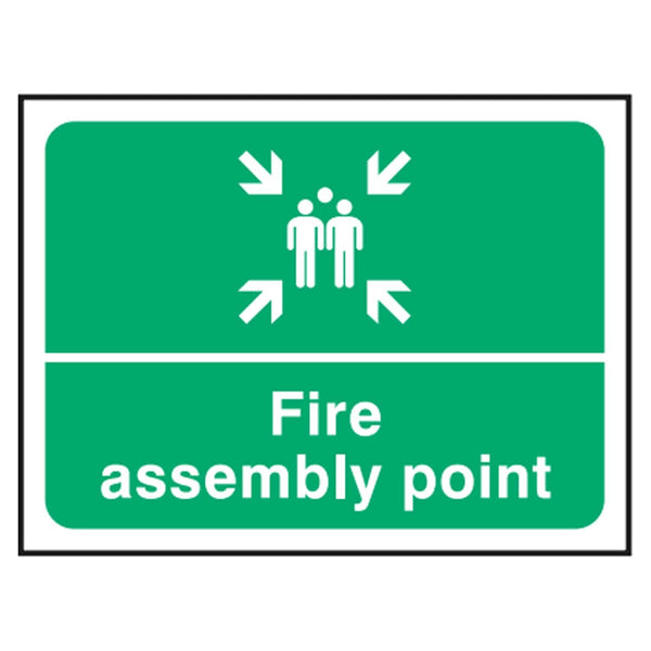 Safe Condition Fire Safety Signs Fire Assembly Point SSUK