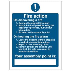 fire-action-on-discovering-a-fire-steps-sign-safety-extinguisher-signage-fire-evacuation-escape-hazard-identify-locate-instruct-alarm-prevention-regulations-compliance-gear-self-adhesive-rigid-PVC-foam-high-impact-polystyrene-photoluminescent-polycarbonate