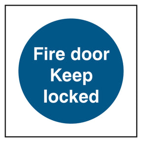 fire-door-keep-locked-door-sign-safety-extinguisher-signage-fire-evacuation-escape-hazard-identify-locate-instruct-alarm-prevention-regulations-compliance-gear-self-adhesive-rigid-PVC-foam-high-impact-polystyrene-photoluminescent-polycarbonate
