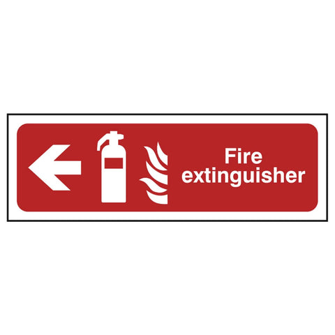 fire-extinguisher-left-arrow-sign-emergency-exit-fire-extinguisher-signage-evacuation-escape-hazard-identify-locate-instruct-alarm-prevention-assembly-regulations-compliance-gear-self-adhesive-rigid-PVC-foam-high-impact-polystyrene-photoluminescent-polycarbonate