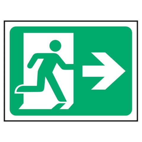 fire-exit-running-man-right-arrow-emergency-fire-extinguisher-signage-evacuation-escape-hazard-identify-locate-instruct-alarm-prevention-assembly-regulations-compliance-gear-self-adhesive-rigid-PVC-foam-high-impact-polystyrene-photoluminescent-polycarbonate