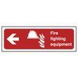 fire-fighting-equipment-left-arrow-sign-emergency-exit-fire-extinguisher-signage-evacuation-escape-hazard-identify-locate-instruct-alarm-prevention-assembly-regulations-compliance-gear-self-adhesive-rigid-PVC-foam-high-impact-polystyrene-photoluminescent-polycarbonate