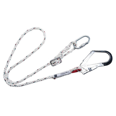 Portwest FP22 Waterproof Adjustable 2m Restraint Lanyard