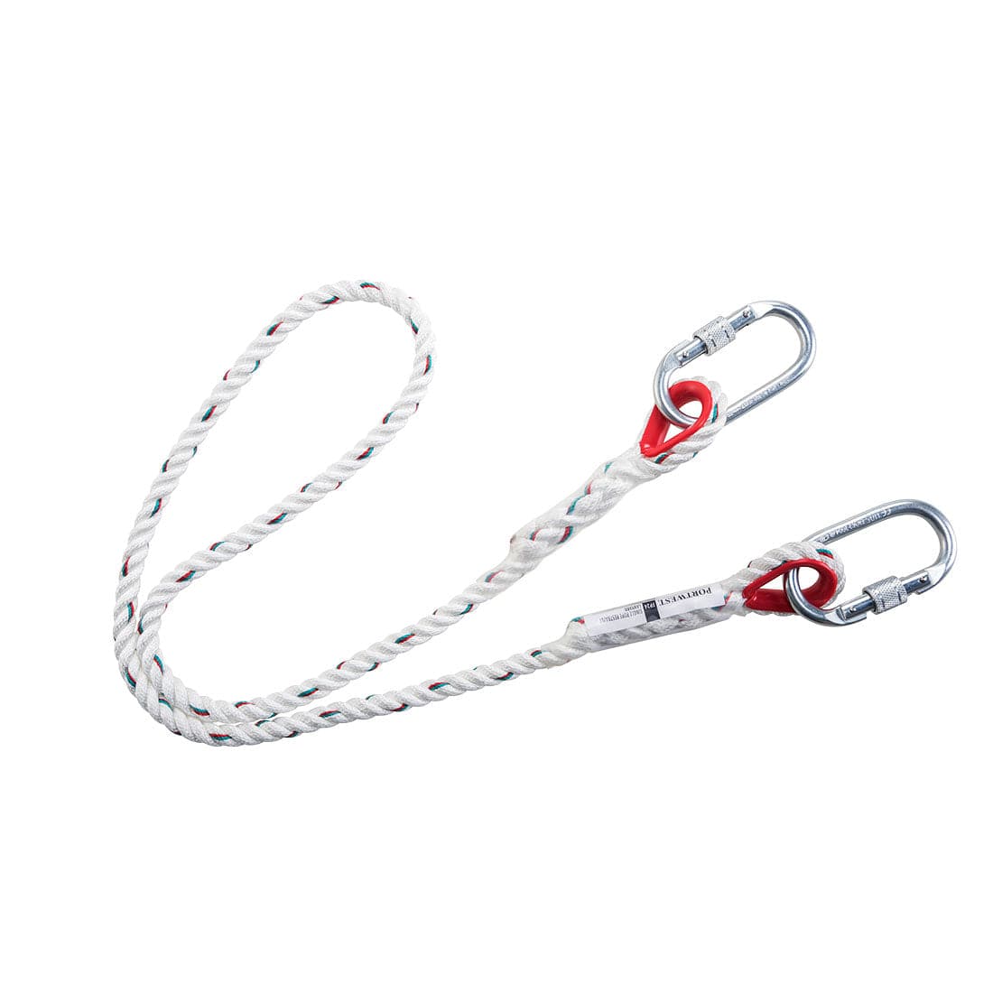 Portwest FP24 Waterproof Single Rope 1.5m Restraint Lanyard