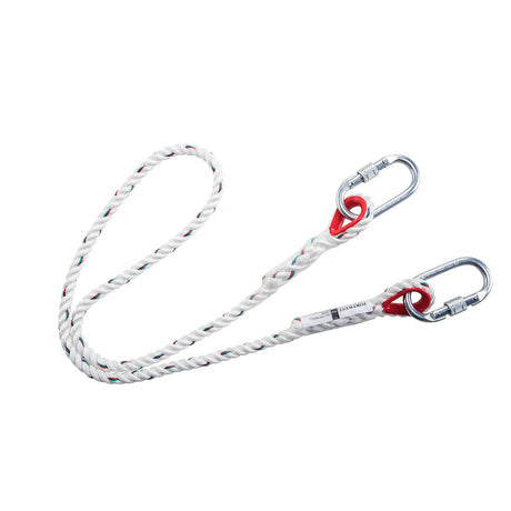 Portwest FP24 Waterproof Single Rope 1.5m Restraint Lanyard