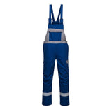 Portwest FR07 Bizflame Industry Two Tone FR Bib and Brace