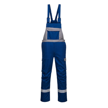 Portwest FR07 Bizflame Industry Two Tone FR Bib and Brace