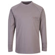 Portwest FR33 Bizflame Knit FR Long Sleeve T-Shirt