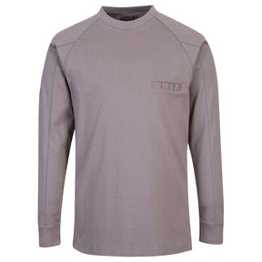 Portwest FR33 Bizflame Knit FR Long Sleeve T-Shirt